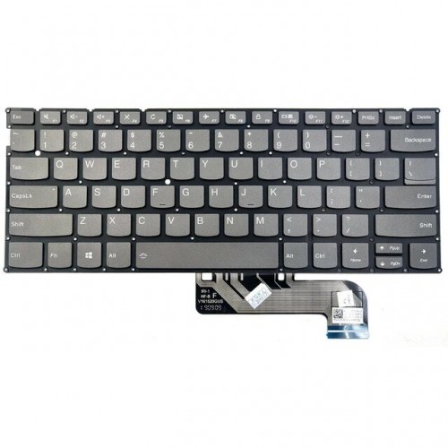 Tastatura Lenovo IdeaPad 730S Yoga S730-13IWL S730-13IML, Gri, Fara Rama, Cu iluminare, US/UK