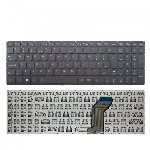 Πληκτρολόγιο Lenovo Y700-15ISK, Μαύρο,UK + BG