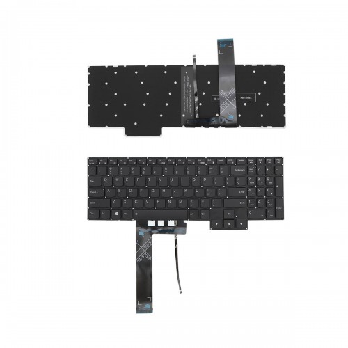 Tastatura Lenovo Y7000, Neagra, Fara Rama, RGB iluminare, US/UK