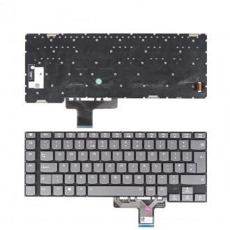 Tastatura Lenovo Lenovo Legion Y730-15ICH Y740-15ICHg, Fara Rama, Gri, Cu iluminare RGB, US/UK