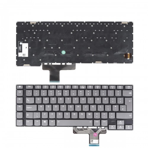Πληκτρολόγιο Lenovo Lenovo Legion Y730-15ICH Y740-15ICHg Γκρί με Backlit RGB, US/UK