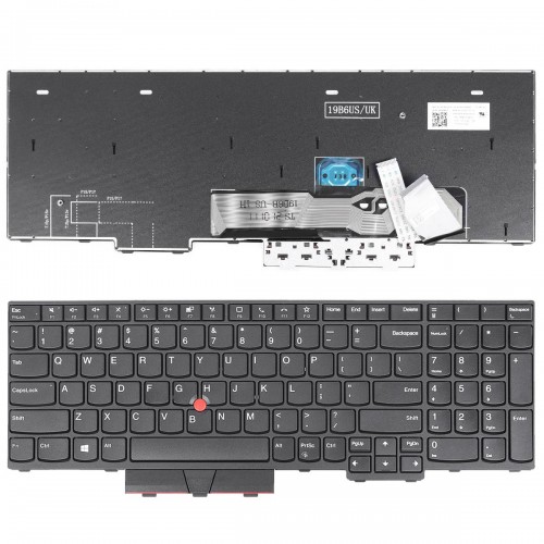 Tastatura Lenovo ThinkPad L15 Gen 1 Gen 2, Neagra