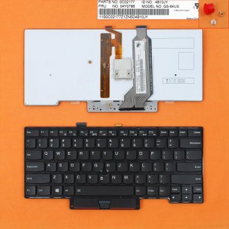 Tastatura Lenovo ThinkPad X1 Carbon,1st Gen Neagra, Fara Rama, Dual Pointing, Cu iluminare, US