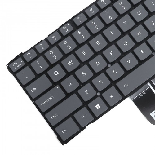 Tastatura Lenovo Yoga Slim 7 14AKP10 14ILL10 15IIL9, Fara Rama, Gri, Cu iluminare, US/UK