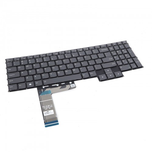 Tastatura Lenovo IdeaPad Gaming 3 15ARH7 3 15IAH7 3 16ARH7, Fara Rama, Gri, Cu RGB iluminare, US/UK