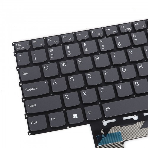 Tastatura Lenovo IdeaPad Gaming 3 15ARH7 3 15IAH7 3 16ARH7, Fara Rama, Gri, Cu RGB iluminare, US/UK