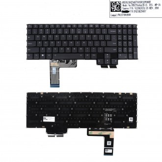 Tastatura Lenovo LOQ 15ARP9 15AHP9 15IAX9 G5000, Fara Rama, Gri, Cu PCB iluminare, US/UK