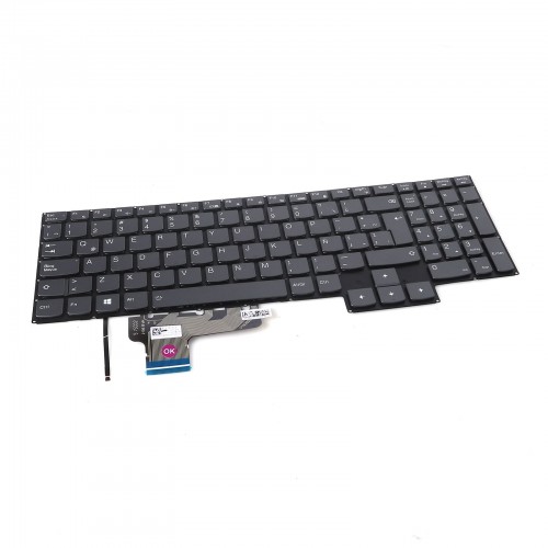 Tastatura Lenovo Legion 7-15IMH05 7-15IMHG05 Y9000X 2021, Fara Rama, Gri, Cu iluminare, US/UK/SP