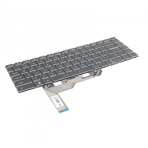 Tastatura MSI Modern 15 A4M MS-155K A5M MS-155L, Gri, Fara Rama, Backlit US