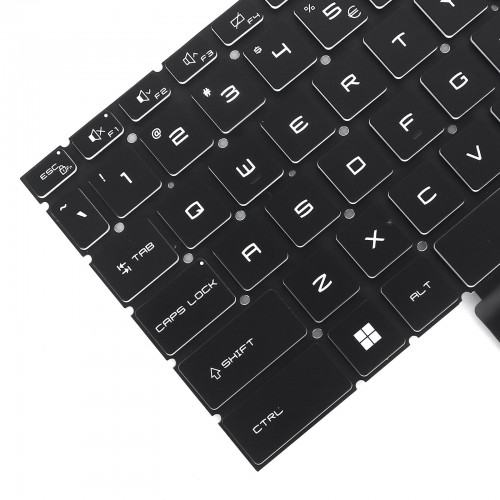 Tastatura MSI Modern 15 MS-15H2 MS-15HK, Neagra, Fara Rama, Backlit US