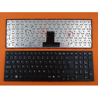 Tastatura Sony Vaio VPC-EB VPC EB, Neagra, Cu Rama Neagra, US/UK
