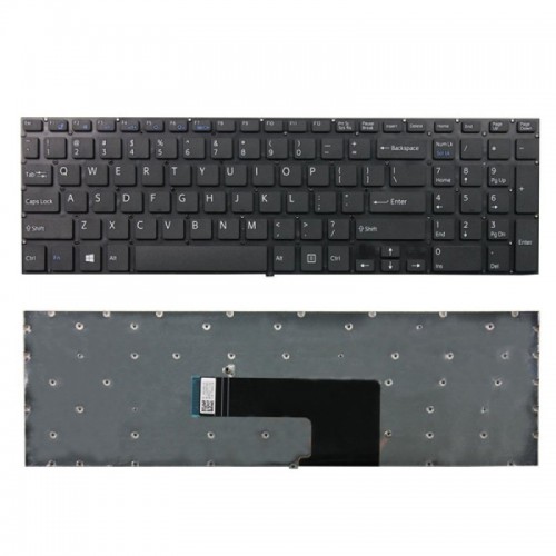Tastatura Sony Vaio SVF15, Neagra, Fara Rama, US (+BG Print)