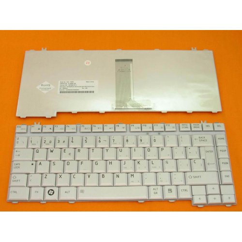 Πληκτρολόγιο Toshiba Satellite A200 A205 A210 A215 M200, Ασήμι, US/UK ( +BG Print)