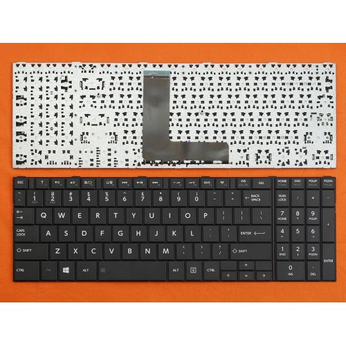 Πληκτρολόγιο Toshiba Satellite C50-B C55-B, Μαύρο, US/UK