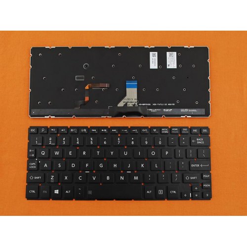 Πληκτρολόγιο Toshiba Satellite Radius P20W-C P25W-C, Μαύρο με Backlit, US