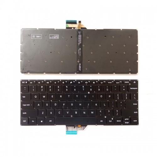 Tastatura XiaoMi MI NoteBook Pro XMA2006, Neagra, Fara Rama, Backlit US
