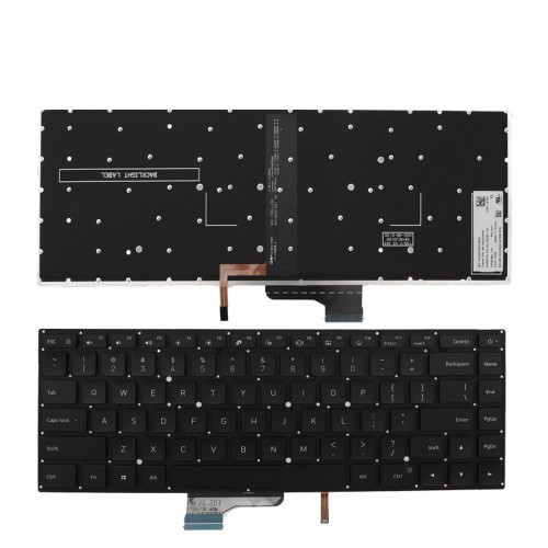 Tastatura XiaoMi MI Pro TM1701 TM1707, Neagra, Fara Rama, Backlit US