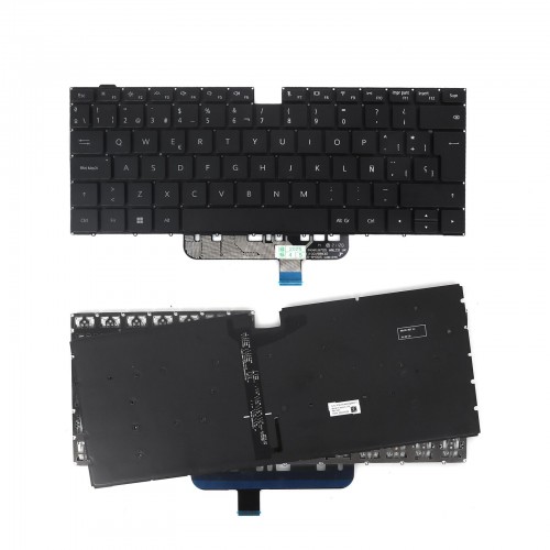Πληκτρολόγιο Huawei MagicBook 15 BOH-WAQ9HNL BOH-WAQ9HNR WAE9HN, Μαύρο, Backlit UK/SP