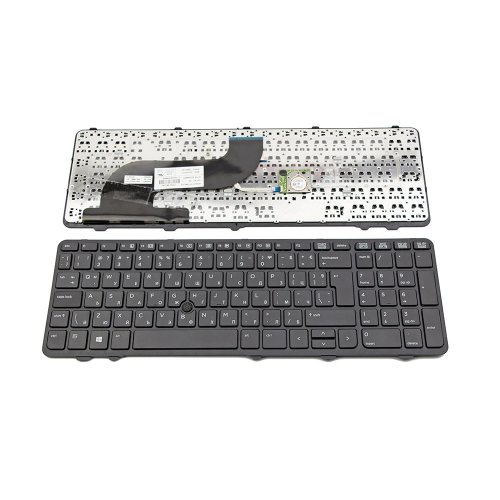 Πληκτρολόγιο HP ProBook 650 G1 655 G1, Μαύρο, με Pointing Stick, US/UK ( +BG Print)
