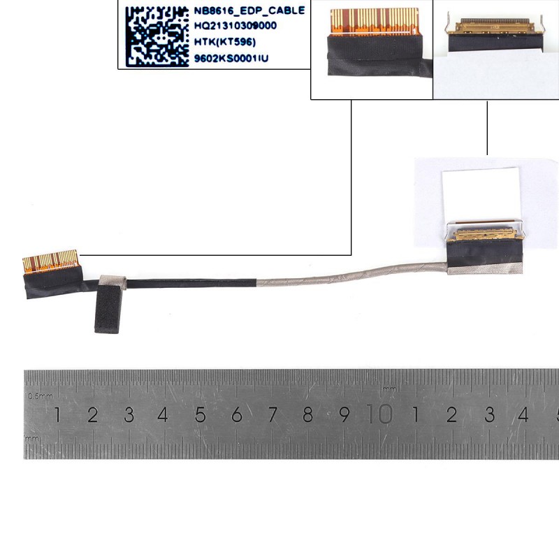 Gintai Set Altoparlanti Interni Destro E Sinistro Di Ricambio Per ASUS UX431F, UX431FL, UM431D, UX431DA, UX431FA, BX431, S4500F, U4500F – 04071-02160200 (350MHZ)