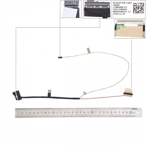 Καλωδιοταινίες για Asus GL502 GL502VT GL502VS GL502VY GL502VM 40 Pin