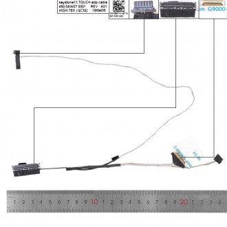 Cablu video Dell Latitude 13 3380 - Pentru modelele cu touchscreen