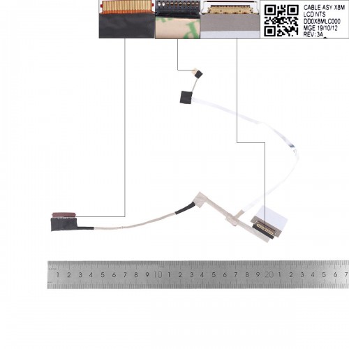 Καλωδιοταινίες για HP Probook 450 G6 455R G6 455 G6 (30 Pins) Τυπε 2