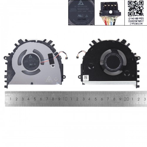 Ανεμιστηράκια για Huawei MateBook D14 NBL-WAQ9R NBL-WAQ9RP - CPU