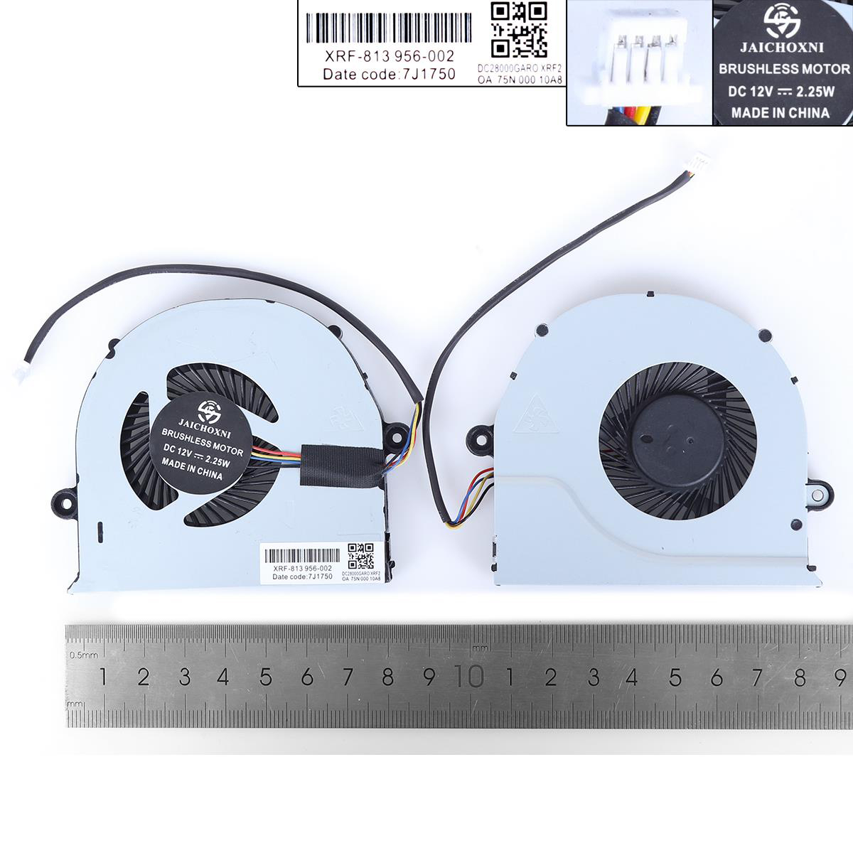 thumbnail image 2 of CPU Cooling Fan For Asus ROG Strix GL503 GL503V FX503 – 12V 4-Pin, NEW 2 of 4