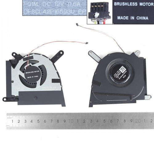 Ανεμιστηράκια για Asus TUF Dash F15 FX517 FX517ZM FX517ZR FX517ZC RTX3060 RTX3070 12V GPU