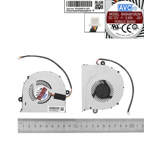 Ανεμιστηράκια για Asus FX63V FZ63VD FX63VD FX63VD7300 FX63VD7701 / 12V