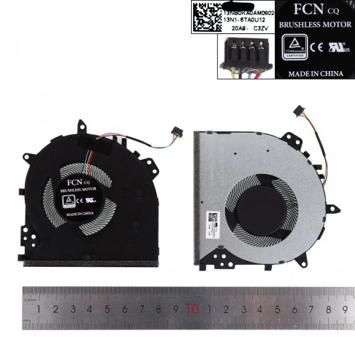 Ανεμιστηράκια για Asus Y5100U X512U A512U F512U F512D V5000F R564D