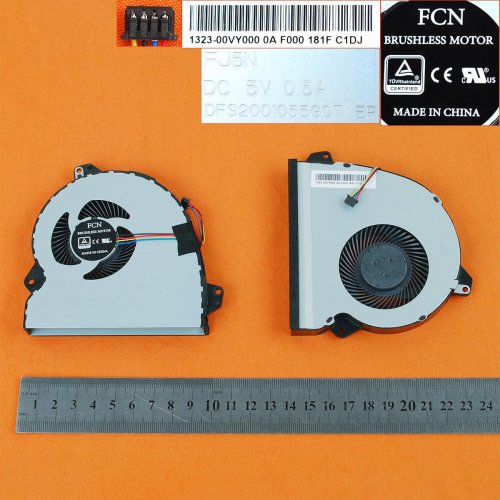 Ανεμιστηράκια για Asus ROG Strix GL553V GL553VE GL553VD GL553VW ZX53 ZX53V ZX53VD ZX53VE ZX53VW