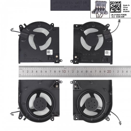 Ανεμιστηράκια για Dell Dell Alienware M15 R3 R4 - CPU + GPU