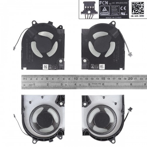 Ανεμιστηράκια για Dell G15 5510 5511 5515 RTX3060 RTX3050 CPU + GPU