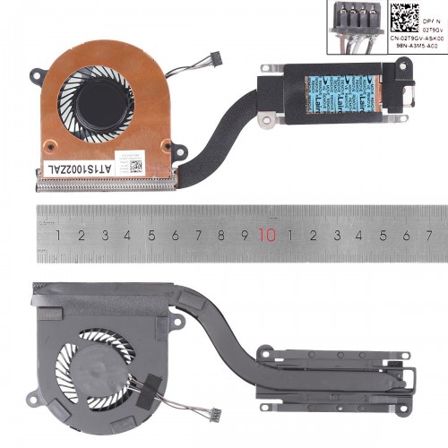Ανεμιστηράκια για Dell Latitude 7480 7490 + HeatSink - Γνήσιος