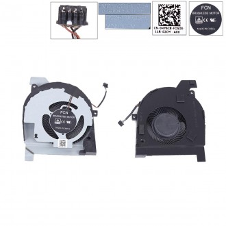 Cooler Laptop Dell Latitude 5501 5511 Precision 3541 3551 - CPU