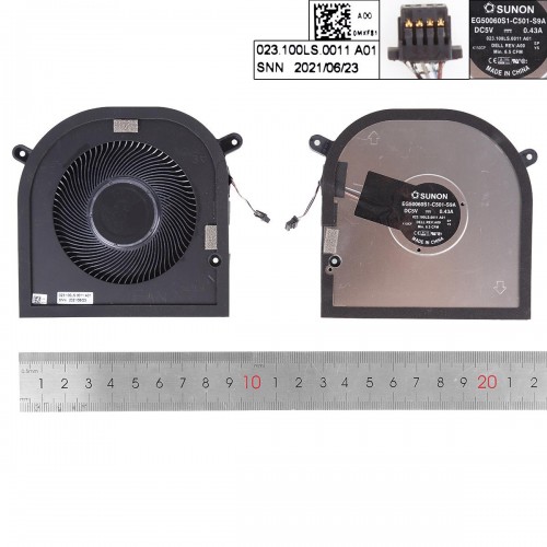 Ανεμιστηράκια για Dell XPS 17 9700 9710 9720 For GPU