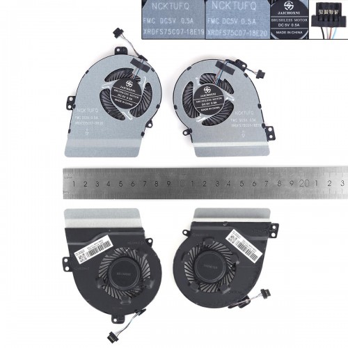 Ανεμιστηράκια για HP Pavilion 15-CS TPN-Q208 Type 2 - CPU + GPU (OEM)