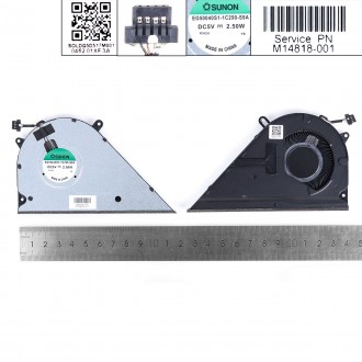 Ανεμιστηράκια για  HP Pavilion 15-EG 15-EH - Έκδοση 1