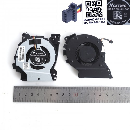 Ανεμιστηράκια για HP ZBook 15V G5 ZHAN 99 G1 TPN-C134 - CPU + GPU OEM