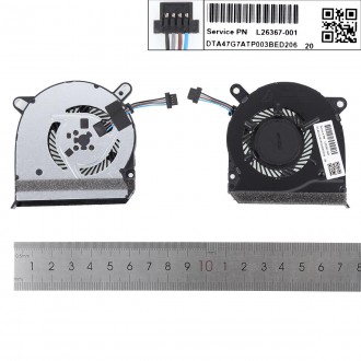 Ανεμιστηράκια για HP Pavilion 14-CE 1004TX 1006TX TPN-Q207 (για ξεχωριστά μοντέλα βίντεο)