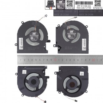 Ανεμιστηράκια για HP Omen 15-EK 15-EN TPN-Q236 TPN-Q238 - 5V (CPU + GPU)