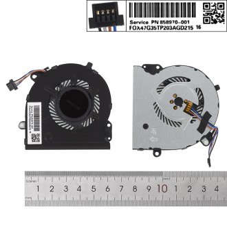 Ανεμιστηράκια για HP Pavilion 15-CW 15-CS TPN-Q208 (Για πρόσθετα μοντέλα βίντεο)