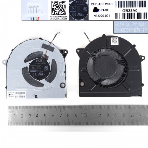 Cooler Laptop HP Pavilion Plus 16-AB 16t-AB TPN-W161 CPU