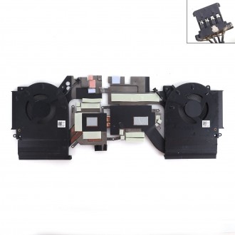 Cooler Laptop Dell Alienware M15 R3 R4 - CPU + GPU Heatsink 5V