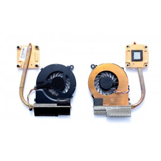 Ανεμιστηράκια για HP CQ62 G62 CQ42 (για τα μοντέλα μεβίντεο συσσωματωμένος) (CPU Ανεμιστήρας + HeatSink)
