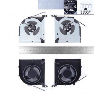 Ανεμιστηράκια για Lenovo Legion Silm 5 Y7000P IRH8 R7000P ARH8 2023 CPU + GPU 12V