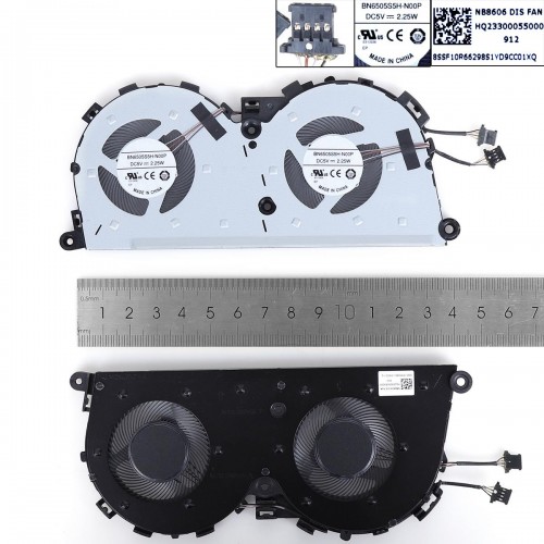 Ανεμιστηράκια για Lenovo Air 15 2019 S540-15IWL S540-15IML - Type 2