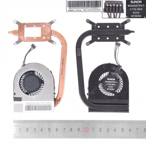 Ανεμιστηράκια για Lenovo ThinkPad L560 L570 + Heatsink